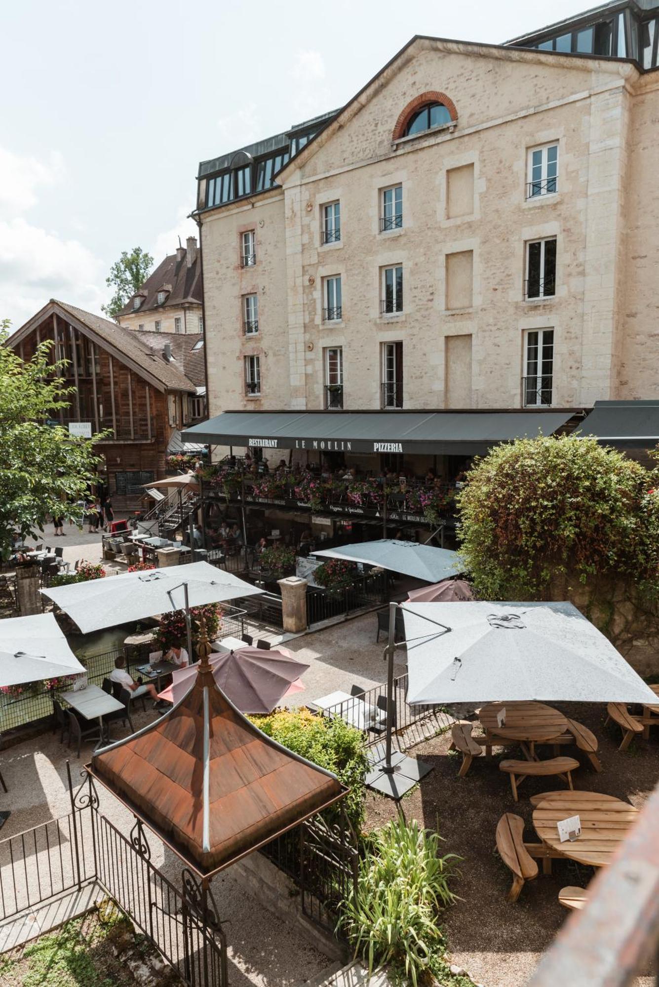 Terrasse Vue Imprenable Canal Dole Exterior foto