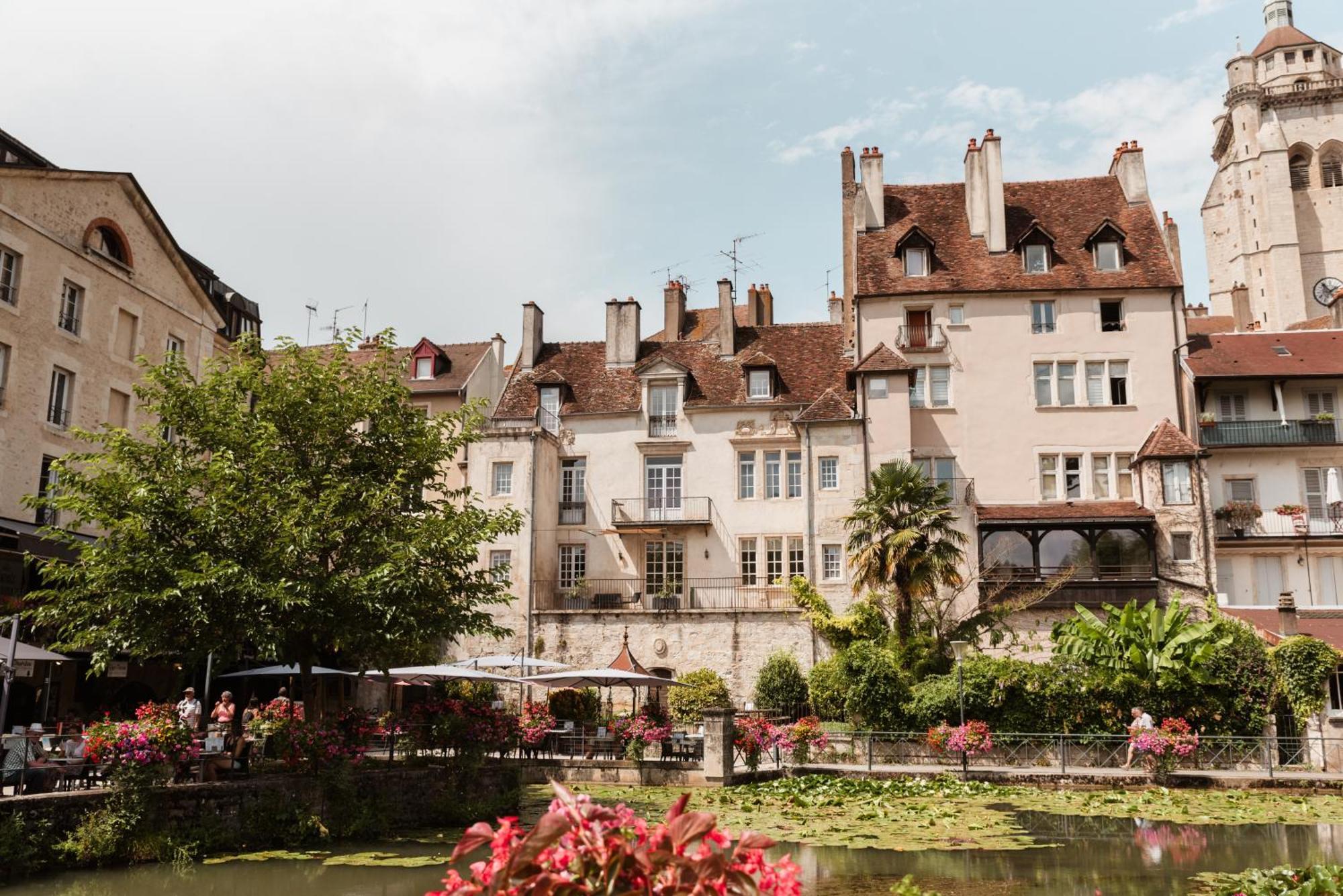 Terrasse Vue Imprenable Canal Dole Exterior foto