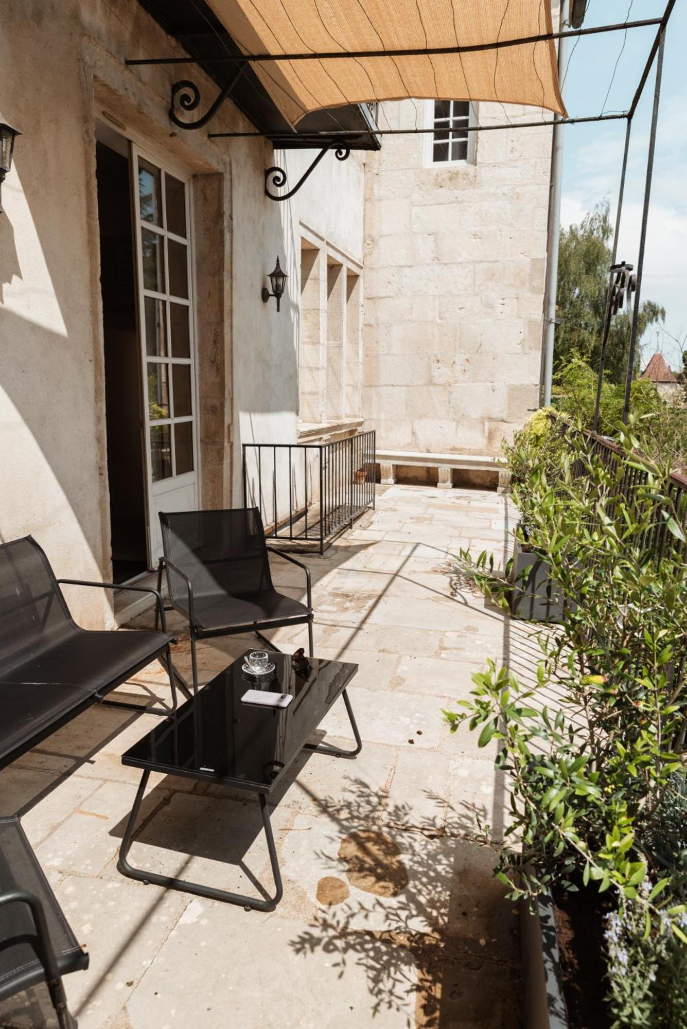 Terrasse Vue Imprenable Canal Dole Exterior foto
